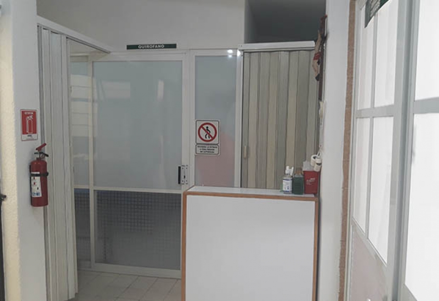 Recepción o Entrada a Consultorios